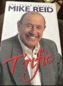 Mike Reid Signed hardback book Trific: The Autobiography . All autographs are genuine hand signed