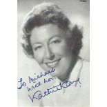 Kathie Kay Signed 6 x 4 inch b/w photo to Michael. Condition 9/10. All autographs are genuine hand
