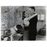 Ida Lupino Signed 10 x 8 inch b/w photo with long inscription, Hullo friend. My two beloved