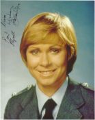 Elspeth Ballantyne Signed 10 x 8 inch colour photo, actress Prisoner Cell Block H, to Nora. Hints of