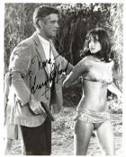 George Peppard Signed 10 x 8 b/w photo to Nora. Condition 8/10. All autographs are genuine hand