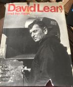 David Lean Signed hardback book David Lean and His Films, Dust jacket poor condition. To Michael.