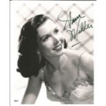 Ann Miller Signed 10 x 8 b/w photo. Condition 8/10. All autographs are genuine hand signed and