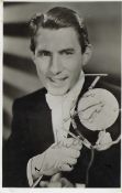 Jack Jackson signed 6 x 4 inch b/w portrait photo White border has small light brown marks at top