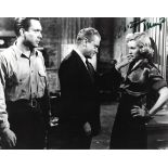 Virginia Mayo Signed 10 x 8 b/w photo from White Heat. Condition 6/10. All autographs are genuine