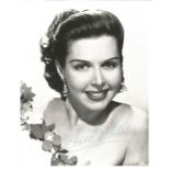 Ann Miller Signed 10 x 8 b/w photo. Condition 8/10. All autographs are genuine hand signed and