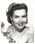 Ann Miller Signed 10 x 8 b/w photo. Condition 8/10. All autographs are genuine hand signed and