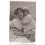 Muriel Beaumont Signed vintage 6 x 4 inch b/w postcard produced by Rotary Photographics. Condition