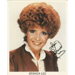 Brenda Lee Signed 10 x 8 inch b/w photo. Condition 8/10. All autographs are genuine hand signed