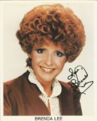 Brenda Lee Signed 10 x 8 inch b/w photo. Condition 8/10. All autographs are genuine hand signed