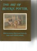 The Art of Beatrix Potter by Enid & Leslie Linder. Unsigned hardback book with dust jacket printed