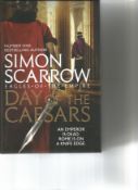Eagles of The Empire Day of the Caesars by Simon Scarrow. Signed by the Author first edition