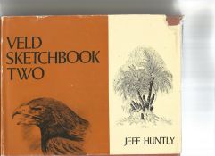 Veld Sketchbook Two by Jeff Huntly. Unsigned hardback book with dust jacket printed in 1976 in