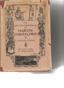 The Adventures of Martin Chuzzlewit by Charles Dickens. Unsigned hardback book with dust jacket
