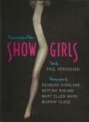 Show Girls by Paul Verhoeven. Large paperback book printed in 1995 in Great Britain 94 pages. Good
