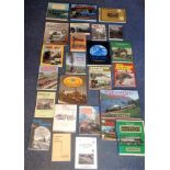 Railway Hardback and Softback Book collection includes 25 titles such as Railways Galore, Stopping