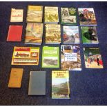 Railway Hardback and Softback book collection 16 titles include The Chiltern Railway Story, Stem