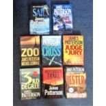 James Patterson collection 8 hardback books titles include Mary Mary, The Jester, 3rd Degree, Alex