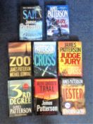 James Patterson collection 8 hardback books titles include Mary Mary, The Jester, 3rd Degree, Alex