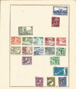 Switzerland stamp collection mint and used 19 stamps dated 1944/1951. We combine postage on multiple