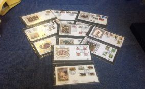 GB FDC collection, 27 in total, All special postmarks produced by Benhams, 1981-1984, Catalogue