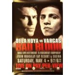 Oscar De La Hoya Vs Fernando Vargas World Title 2002 Official 16x23 Boxing Poster Titled Bad