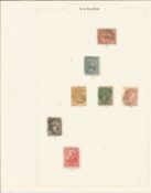 Early Canadian stamp collection, 7 stamps, Catalogue value £350. We combine postage on multiple
