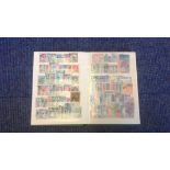 Stockbook of GB and British commonwealth stamps, Includes GB, New Zealand, Rhodesia, Pakistan and