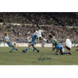 RICKY VILLA football autographed 12 x 8 photo, a superb image depicting the Tottenham striker