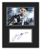 Blowout Sale! Heroes James Kyson Lee hand signed professionally mounted display. This beautiful