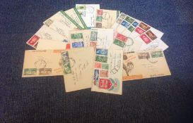 New Zealand FDC collection, 26 covers, Mainly health stamps, Some duplication, 1944-1966. We combine