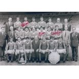 MAN UNITED 1967 football autographed 12 x 8 photo, a superb image depicting United's 1967 First