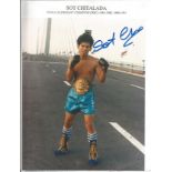 Sot Chitalada Signed Boxing 8x10 Photo. We combine postage on multiple winning lots and can ship