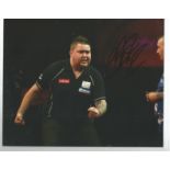 Michael Smith Signed Darts 8x10 Photo. We combine postage on multiple winning lots and can ship