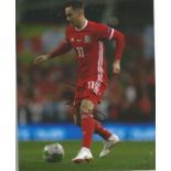 Tom Lawrence Signed Derby County & Wales 8x10 Photo. We combine postage on multiple winning lots and