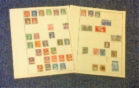 Early Switzerland collection 2 loose sheets dated 1908/1925. We combine postage on multiple