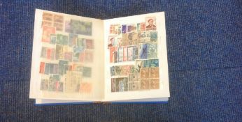 Stockbook of world stamps, Includes Japan, Switzerland, Sweden, Iraq, Italy and China. We combine