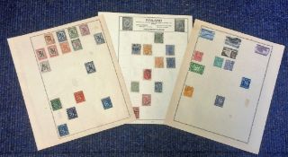 Finland stamp collection 3 loose pages some vintage mint and used. We combine postage on multiple