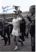 ALAN MULLERY football autographed 12 x 8 photo, a superb image depicting the Tottenham midfielder