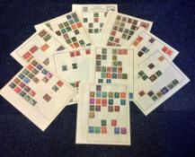 German stamp collection 10 loose sheets all dated before 1940 mint and used some rare. We combine