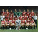 MAN UNITED 1983 football autographed 12 x 8 photo, a superb image depicting United's 1983 FA Cup
