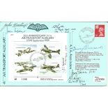 Battle of Britain Pilots multiple signed cover. JSF8 50th Air Transport Auxiliary Signed by C. F.