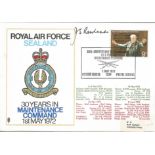 Royal air Force Sealand 30 Years in Maintenance Command 1st May 1972 signed FDC No 144 of 500.