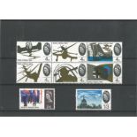 Battle of Britain stamps block of 6 plus 2 full set mint condition never hinged. Good Condition. All