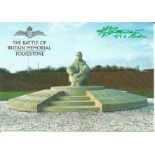 H Stevens? 236 Squadron Battle of Britain veteran 1940, signed Battle of Britain Memorial at