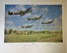 John Young 29x23 Inspiration The Official Douglas Bader Foundation 60th Anniversary Limited