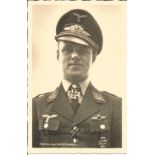 Oberleutnant Joachim Muncheberg, KC, WW2 Luftwaffe, over 500 combat missions, 135 victories, 102