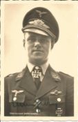 Oberleutnant Joachim Muncheberg, KC, WW2 Luftwaffe, over 500 combat missions, 135 victories, 102