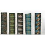 Battle of Britain 5 strips of 5 35mm Film Cells from the 1969 feature film All film cells have