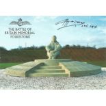 Heimes 235 Squadron Battle of Britain veteran 1940, signed Battle of Britain Memorial at Chapel le